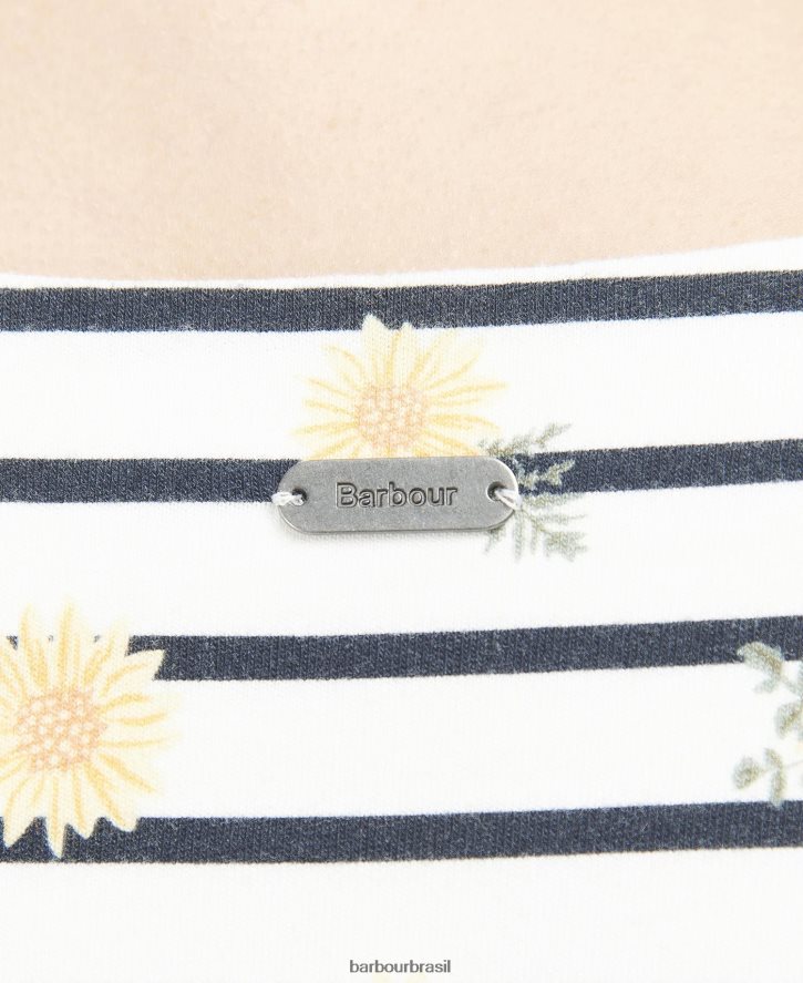 roupas Barbour blusa estampada bradley impressão em nuvem mulheres NH44421729