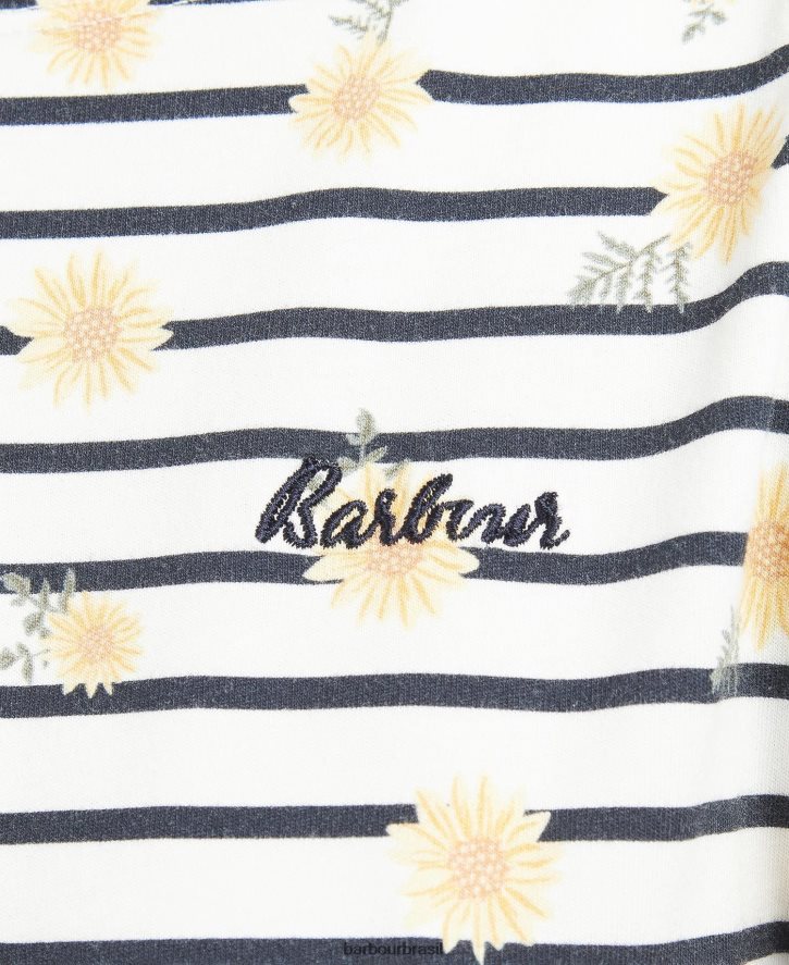 roupas Barbour blusa estampada bradley impressão em nuvem mulheres NH44421729