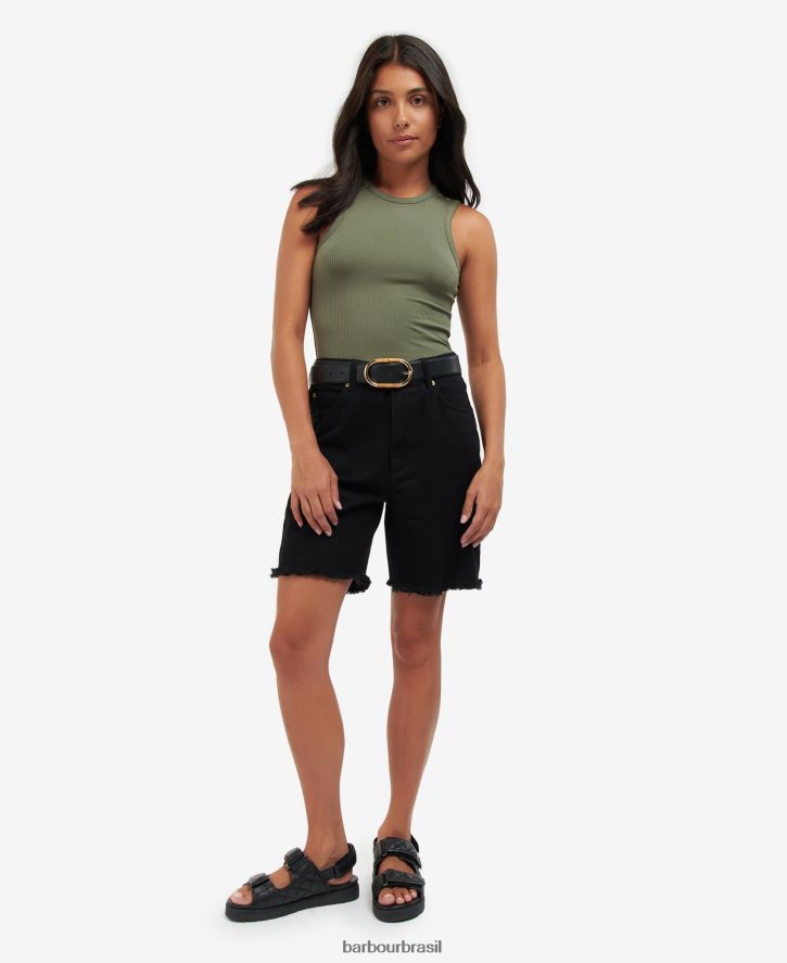 roupas Barbour blusinha sorvete de limão mulheres NH44421742