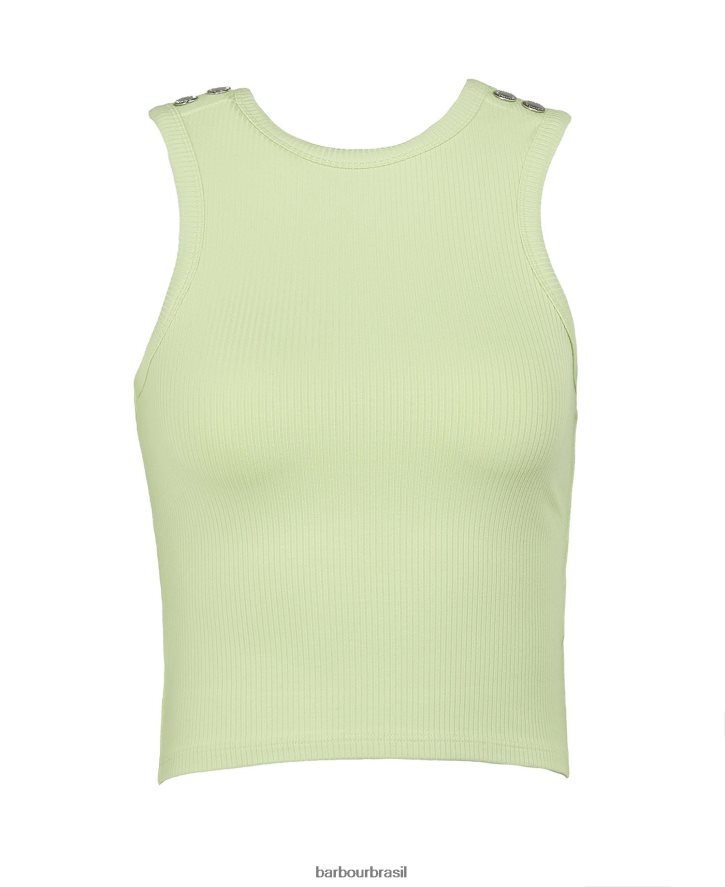 roupas Barbour blusinha sorvete de limão mulheres NH44421743