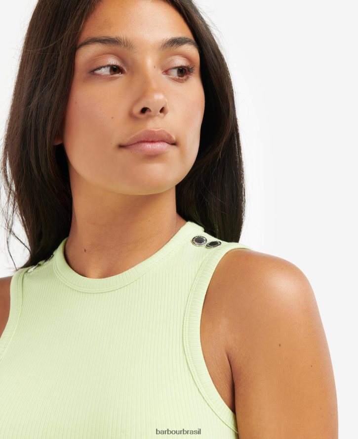 roupas Barbour blusinha sorvete de limão mulheres NH44421743