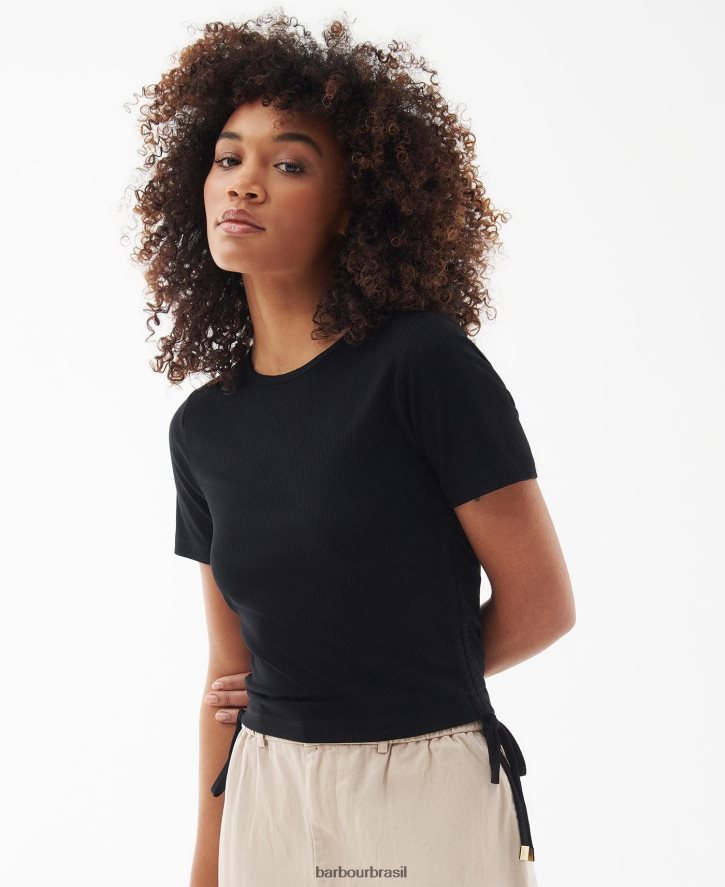 roupas Barbour camiseta lorimer seixo mulheres NH44421719