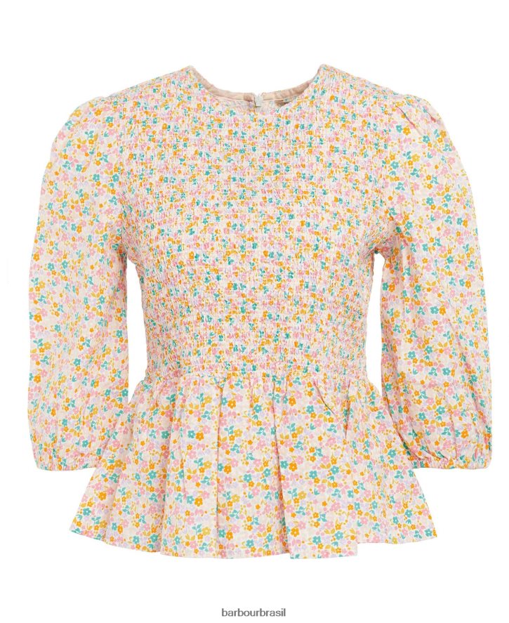 roupas Barbour topo de azaleia clássico multi mulheres NH44421596