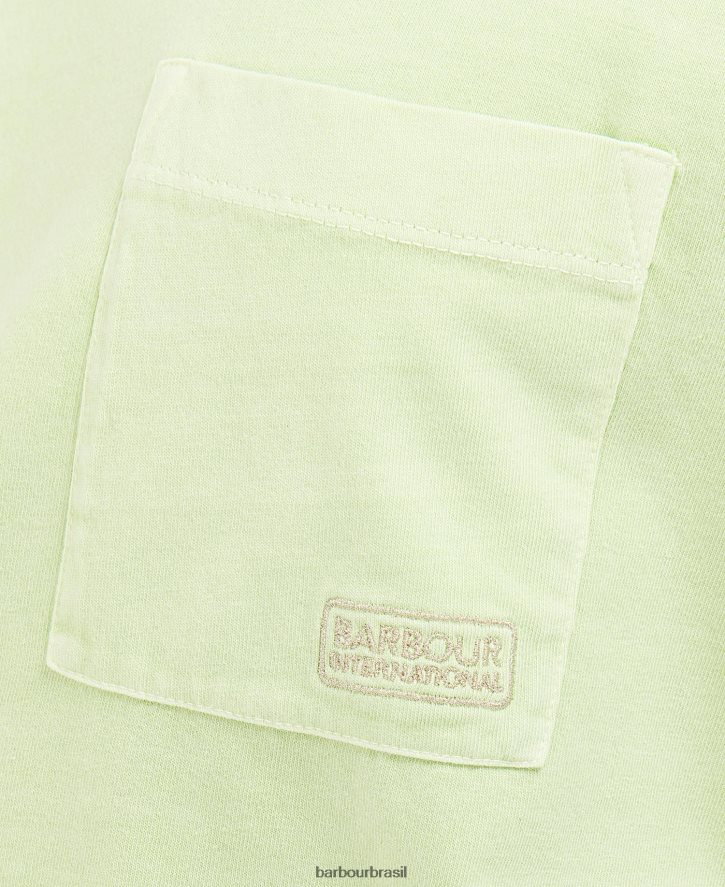 roupas Barbour topo de galica paixão rosa mulheres NH44421735