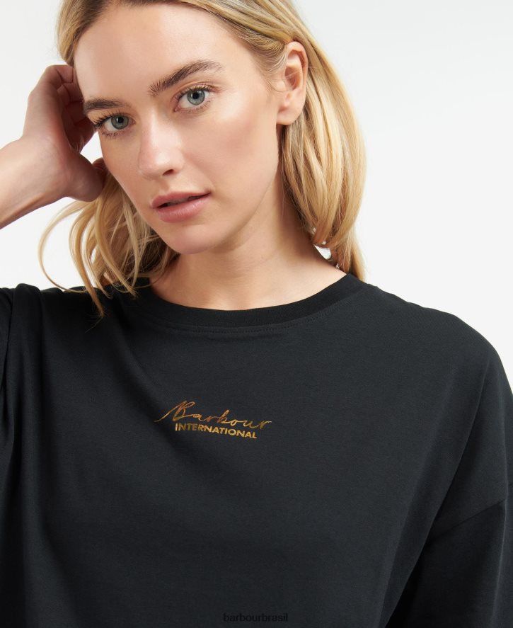 roupas Barbour topo do labirinto Pimenta de caiena mulheres NH44421692