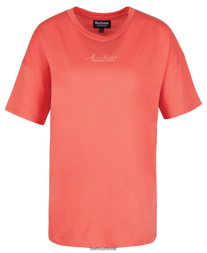 roupas Barbour topo do labirinto Pimenta de caiena mulheres NH44421700