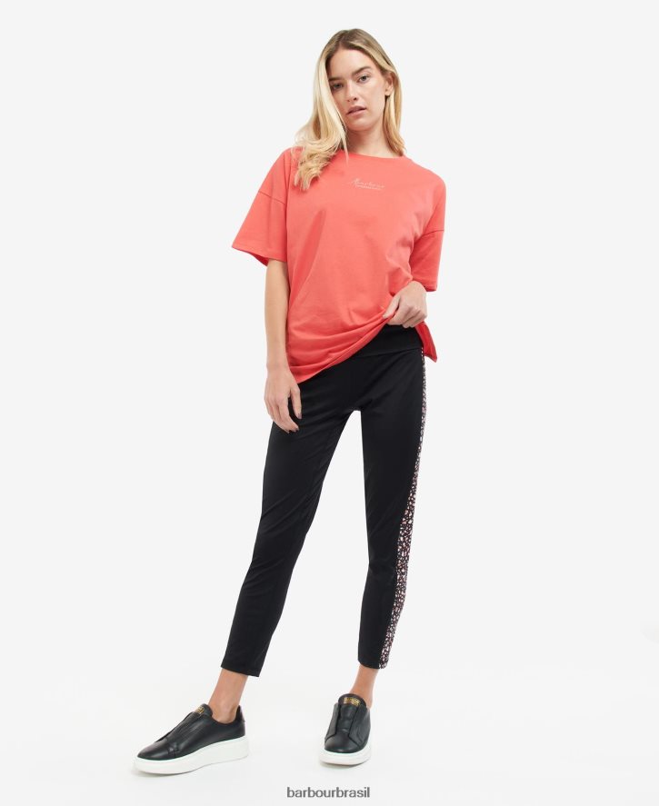 roupas Barbour topo do labirinto Pimenta de caiena mulheres NH44421700