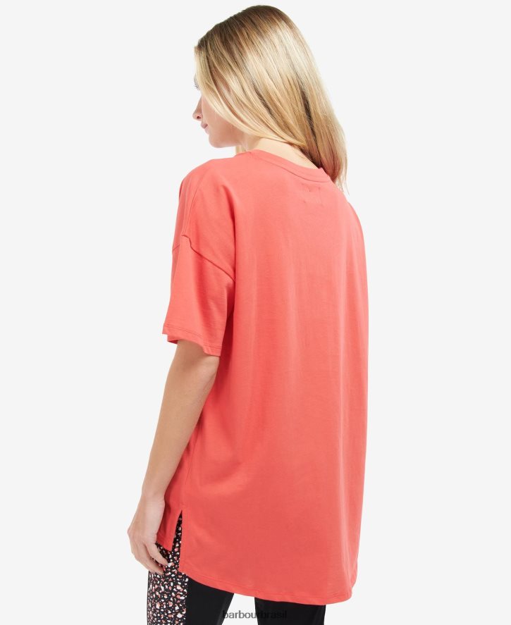 roupas Barbour topo do labirinto Pimenta de caiena mulheres NH44421700