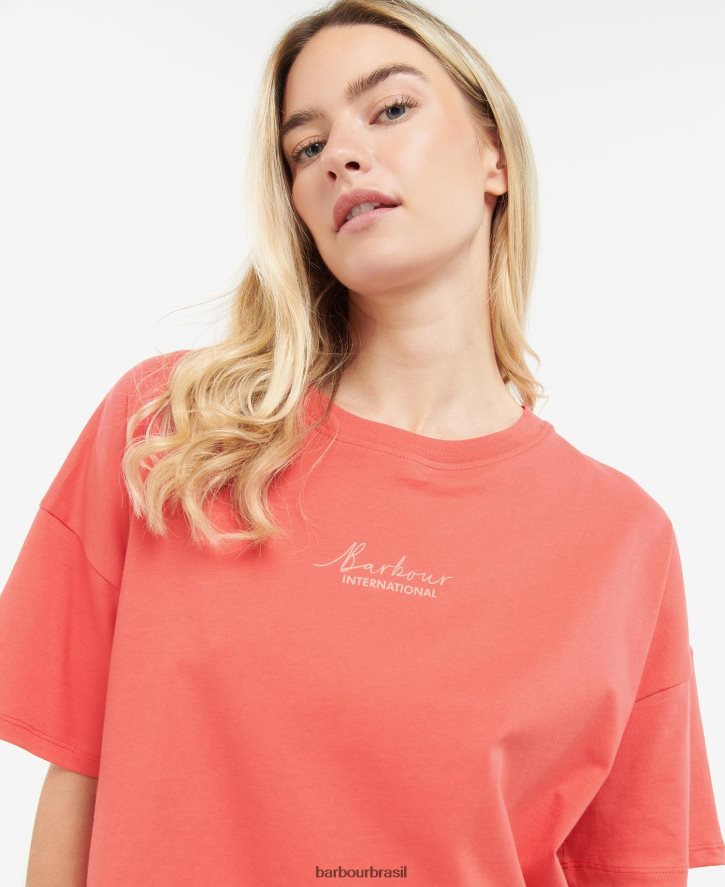 roupas Barbour topo do labirinto Pimenta de caiena mulheres NH44421700