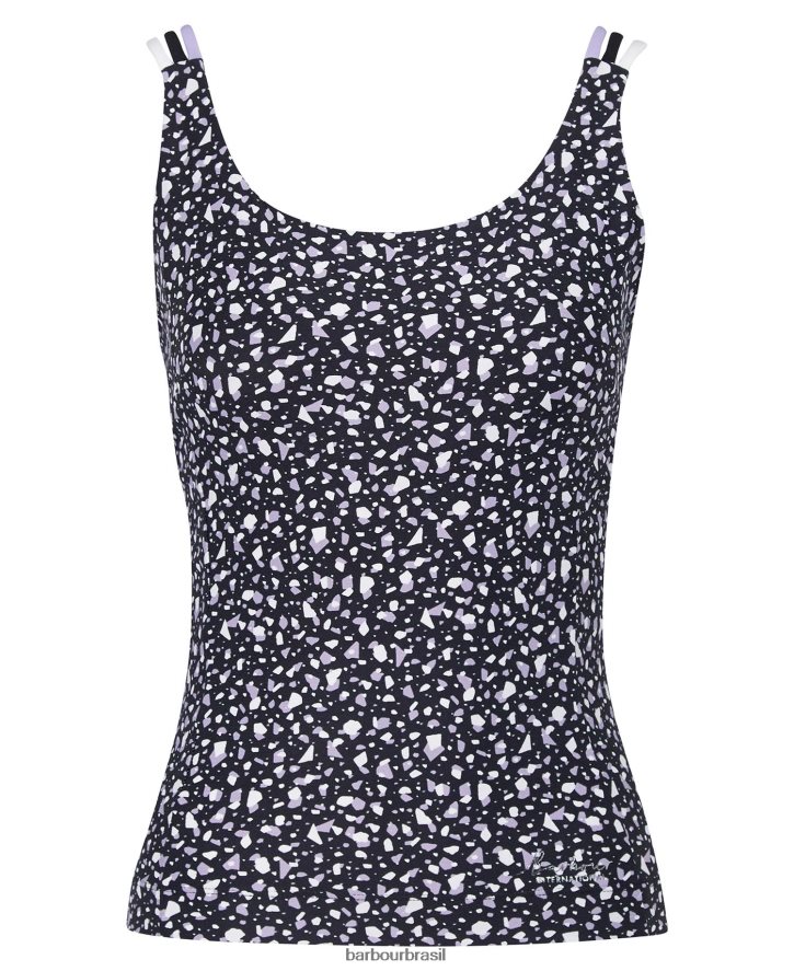 roupas Barbour topo do superdrome multi glicínias mulheres NH44421726