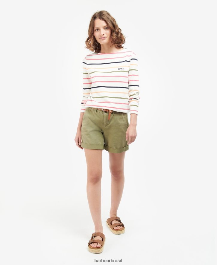 roupas Barbour topo dos falcões faixa de nuvem mulheres NH44421665