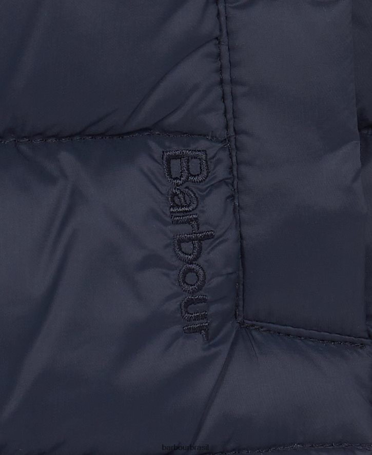 roupas Barbour colete shaw limão verde-oliva mulheres NH44421580