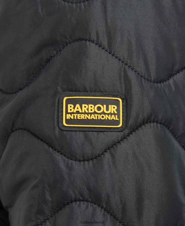 roupas Barbour fenway jaqueta acolchoada reversível portobello/cayenne/bellini mulheres NH44421484