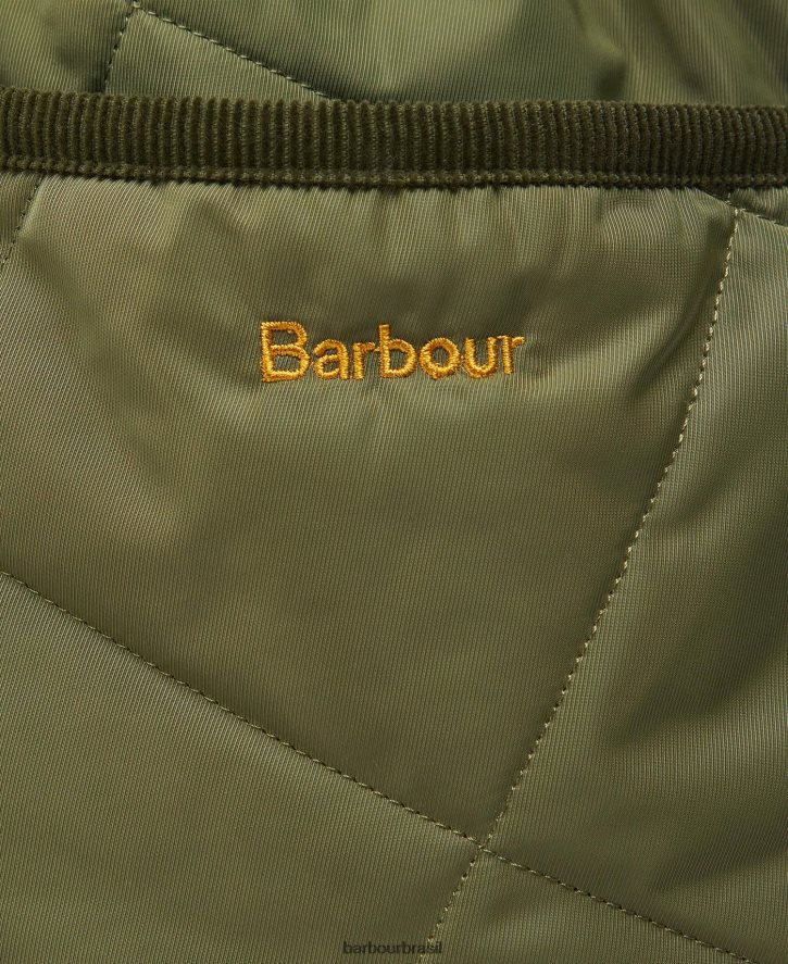 roupas Barbour jaqueta acolchoada bonnyrigg bronzeado quente/silenciado mulheres NH44421450