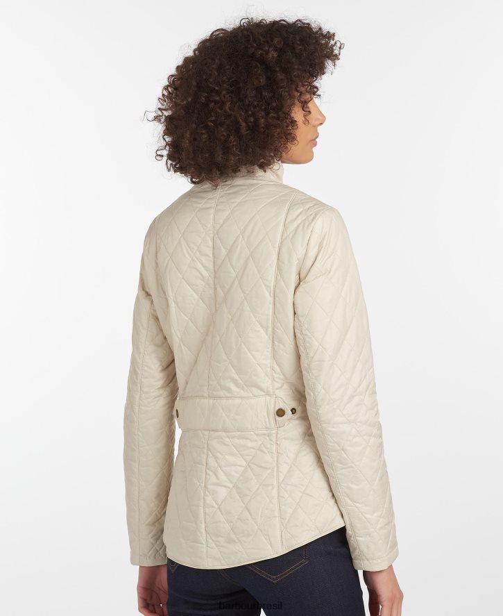 roupas Barbour jaqueta acolchoada cavalaria peso mosca pedra Preta mulheres NH44421501