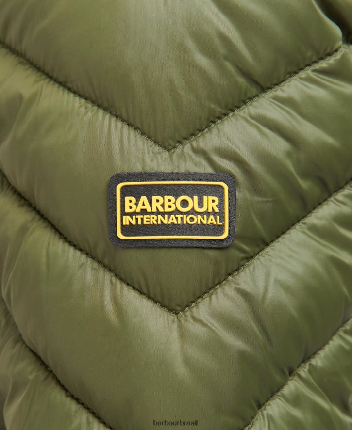 roupas Barbour jaqueta acolchoada cosford preto clássico mulheres NH44421476
