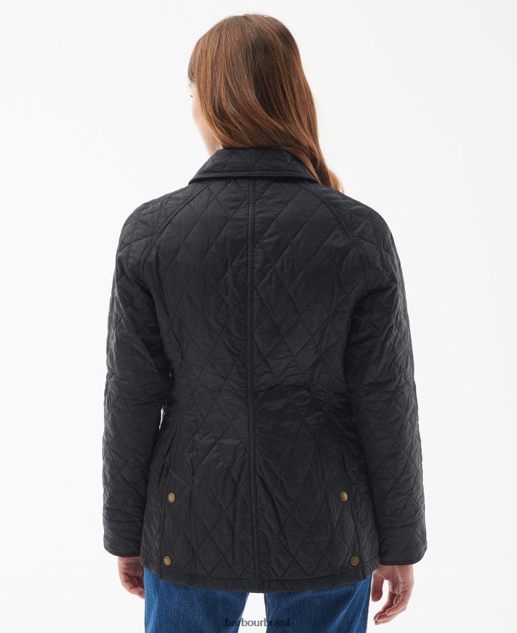 roupas Barbour jaqueta acolchoada de verão beadnell pérola mulheres NH44421504