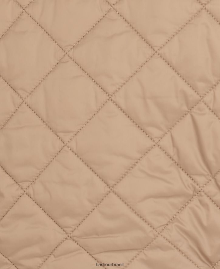 roupas Barbour jaqueta acolchoada deveron névoa azul/marinho mulheres NH44421403