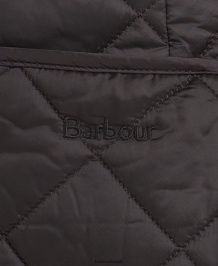 roupas Barbour jaqueta acolchoada deveron windsor/rosa pálido mulheres NH44421417