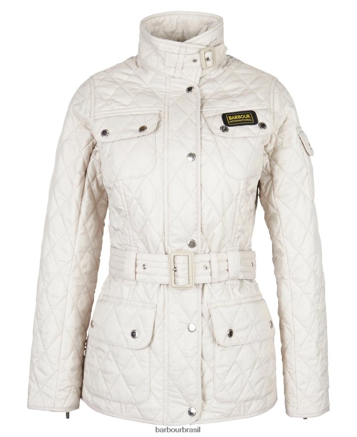 roupas Barbour jaqueta acolchoada internacional meia-noite verde mulheres NH44421510