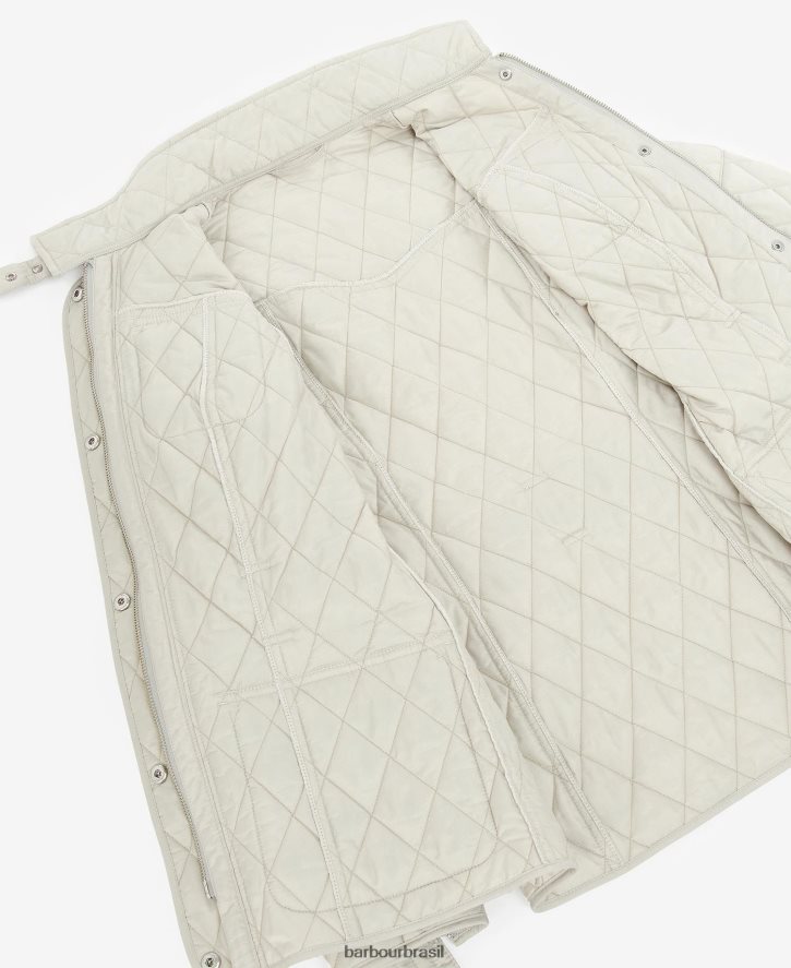 roupas Barbour jaqueta acolchoada internacional meia-noite verde mulheres NH44421510