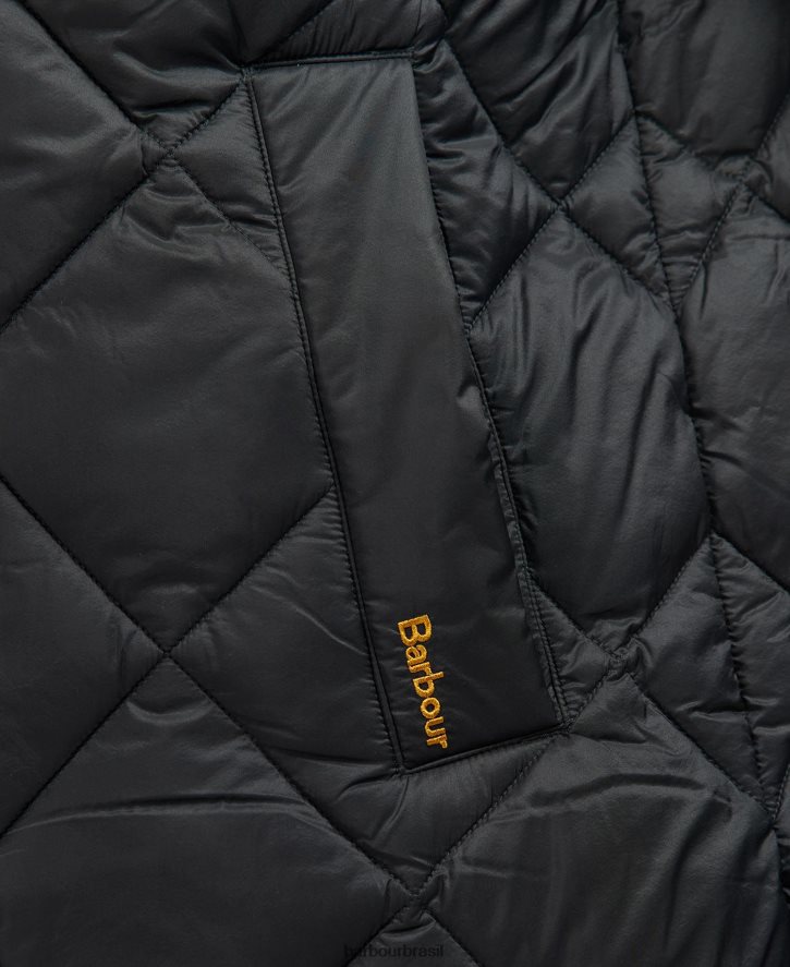 roupas Barbour jaqueta acolchoada kilmory folha de samambaia/tartã clássico mulheres NH44421516