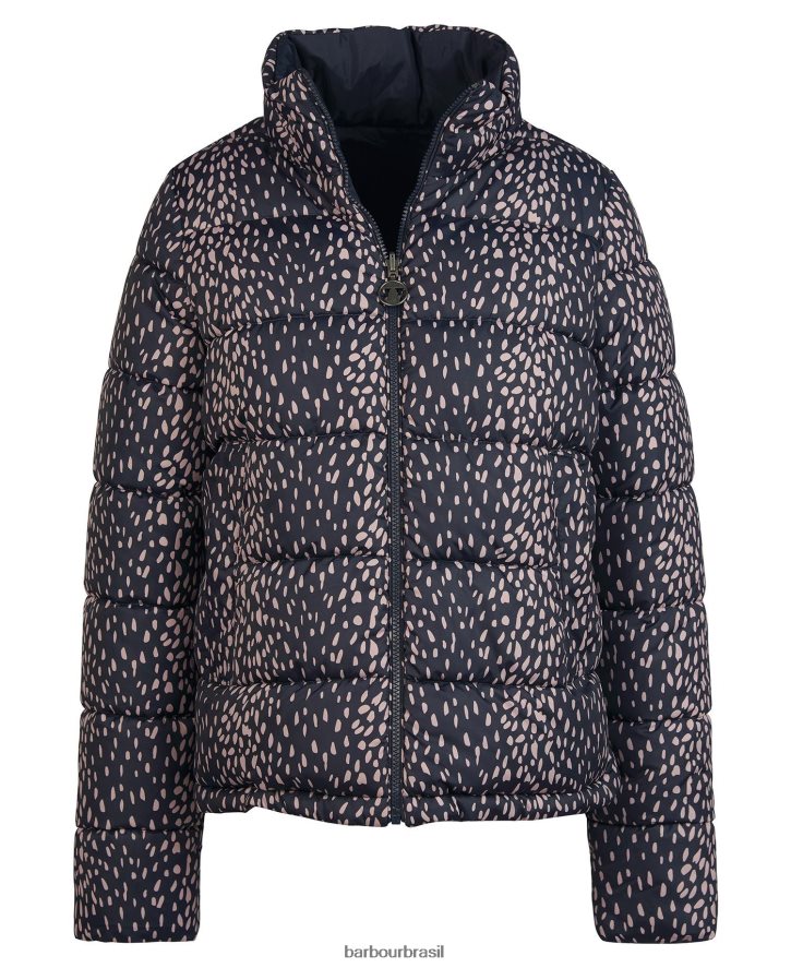 roupas Barbour jaqueta acolchoada marin veado marinho escuro/marinho escuro mulheres NH44421448