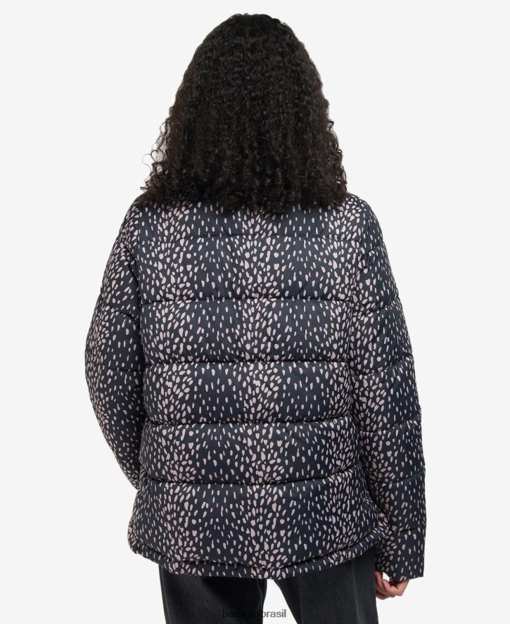 roupas Barbour jaqueta acolchoada marin veado marinho escuro/marinho escuro mulheres NH44421448