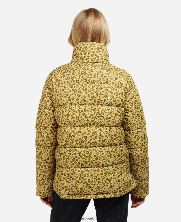 roupas Barbour jaqueta acolchoada marin veado marinho escuro/marinho escuro mulheres NH44421515