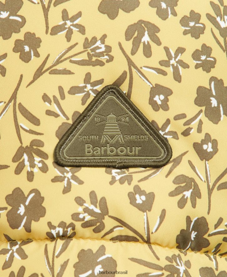 roupas Barbour jaqueta acolchoada marin veado marinho escuro/marinho escuro mulheres NH44421515