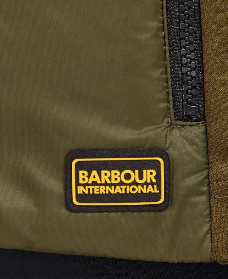 roupas Barbour lando colete acolchoado preto clássico mulheres NH44421464