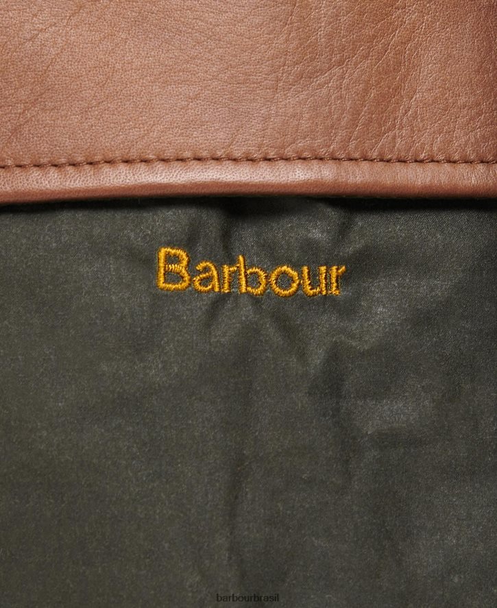 roupas Barbour jaqueta de barba encerada arquivo oliveira/antigo mulheres NH44421371