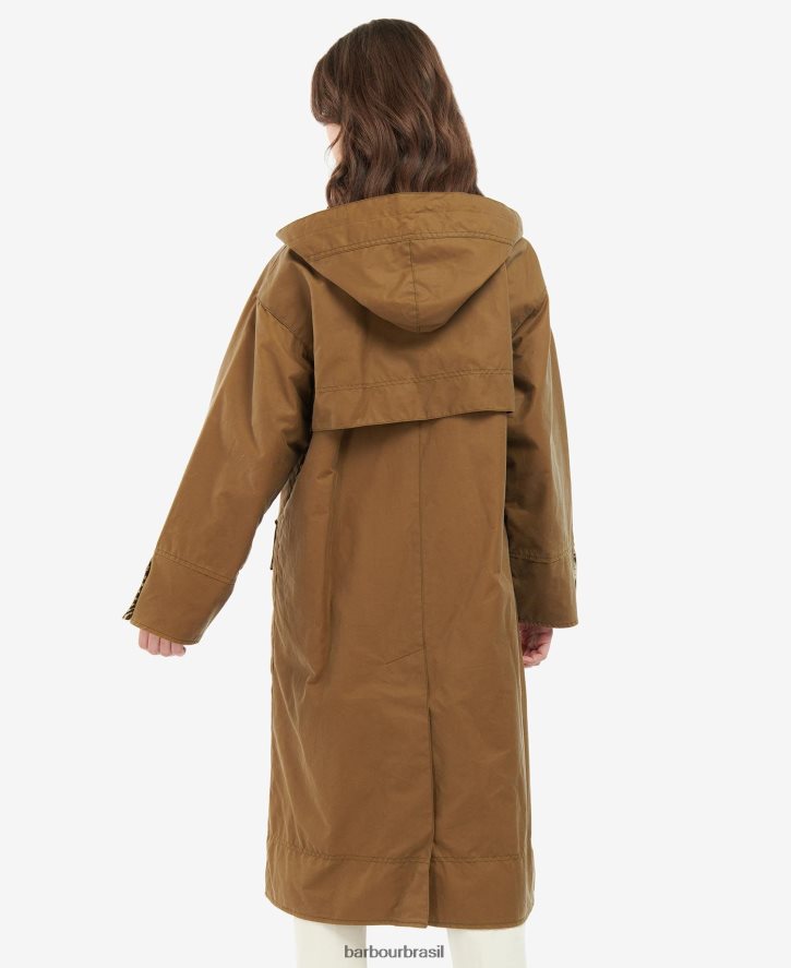 roupas Barbour x House of Hackney Jaqueta de Cera Petiver areia/limerência/céu mulheres NH44421382