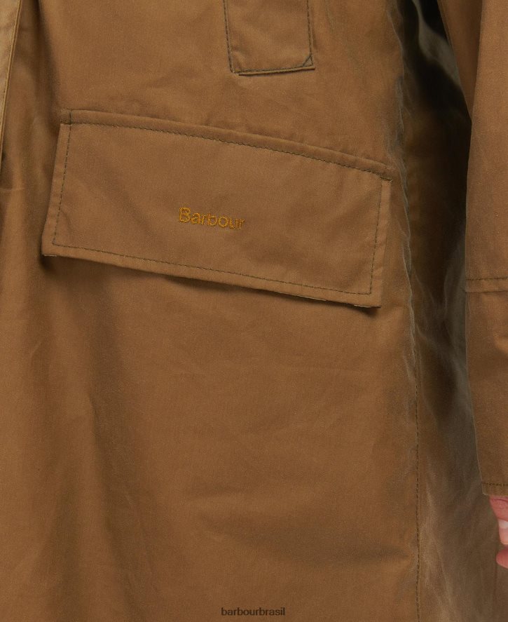 roupas Barbour x House of Hackney Jaqueta de Cera Petiver areia/limerência/céu mulheres NH44421382