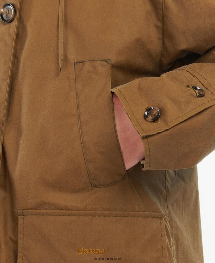 roupas Barbour x House of Hackney Jaqueta de Cera Petiver areia/limerência/céu mulheres NH44421382