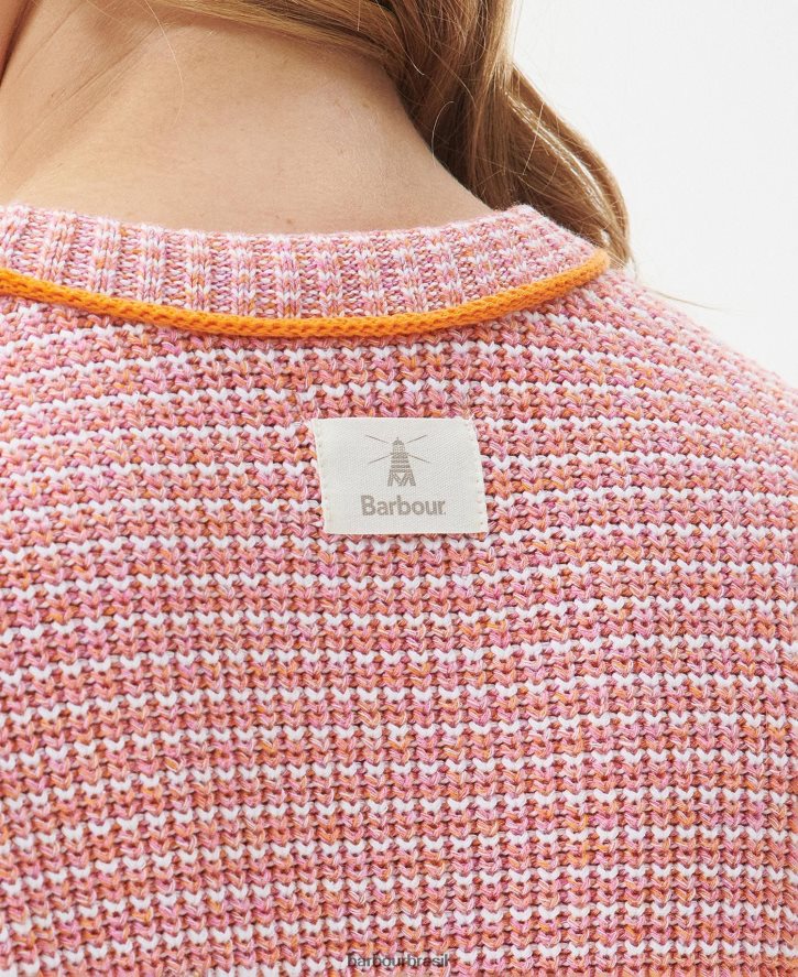 roupas Barbour jumper de malha snapdragon clássico multi mulheres NH44421924