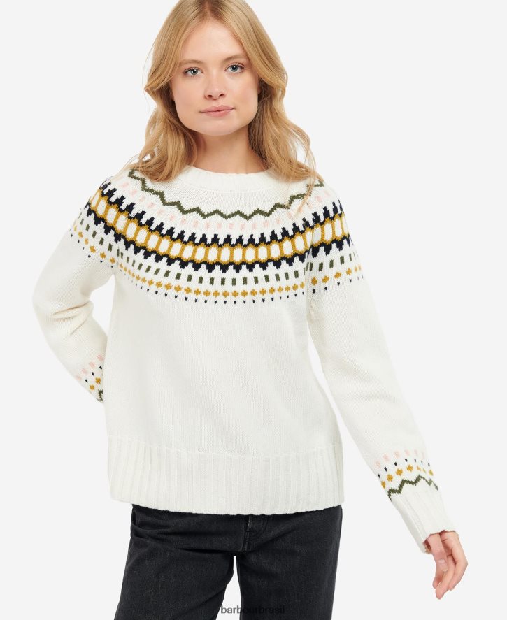 roupas Barbour lana tricota aran mulheres NH44421983