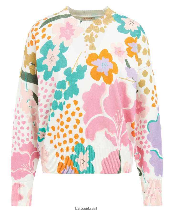 roupas Barbour macacão tricô delphinium clássico multi mulheres NH44421914