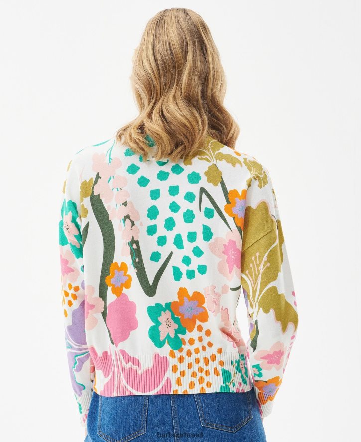 roupas Barbour macacão tricô delphinium clássico multi mulheres NH44421914