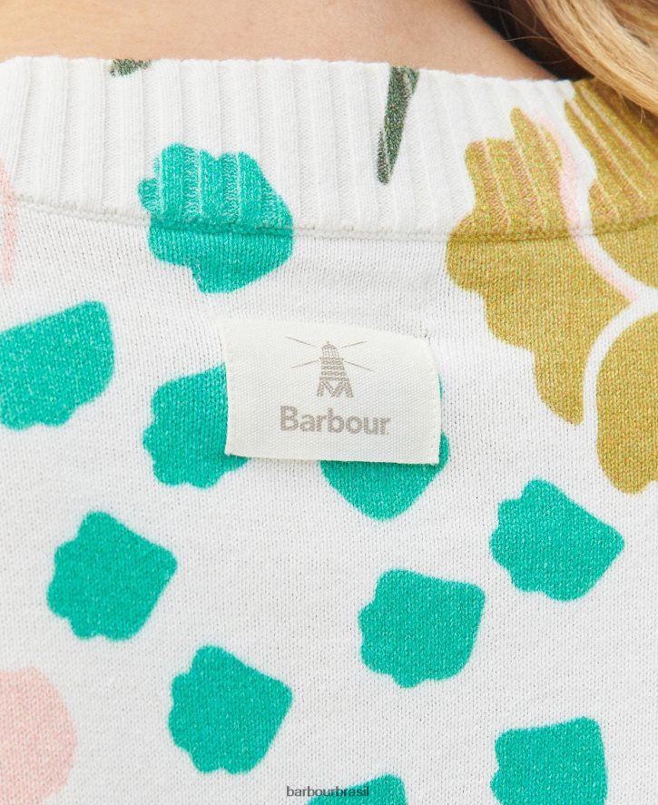 roupas Barbour macacão tricô delphinium clássico multi mulheres NH44421914