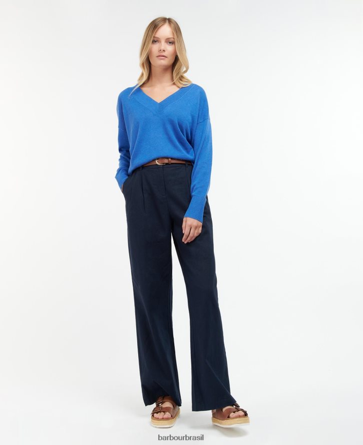 roupas Barbour porta de banho tricô campainha mulheres NH44421935