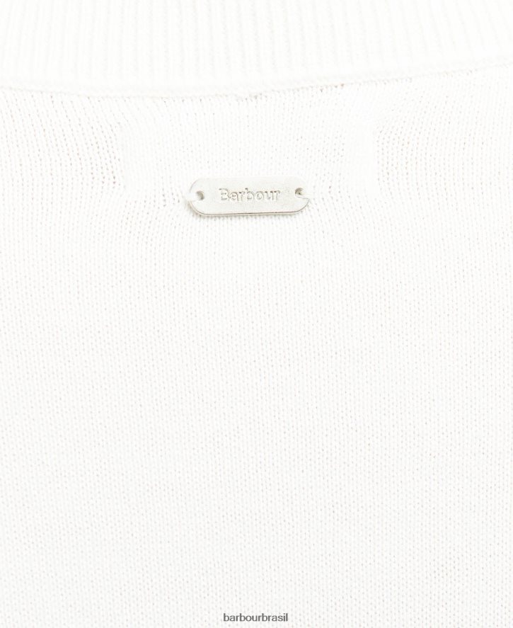 roupas Barbour renfew top de malha calico/bluebell mulheres NH44421948