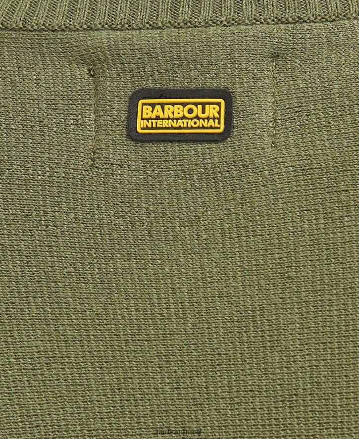 roupas Barbour saltador kubicano meia-noite verde mulheres NH44421962