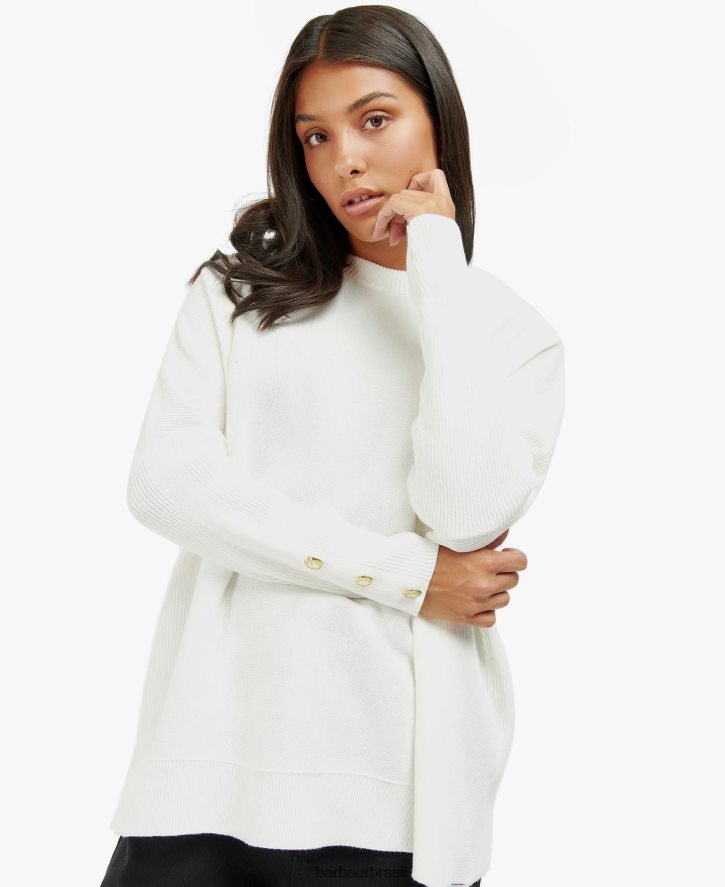 roupas Barbour saltador kubicano meia-noite verde mulheres NH44421964