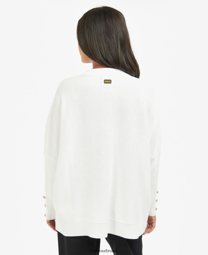 roupas Barbour saltador kubicano meia-noite verde mulheres NH44421964