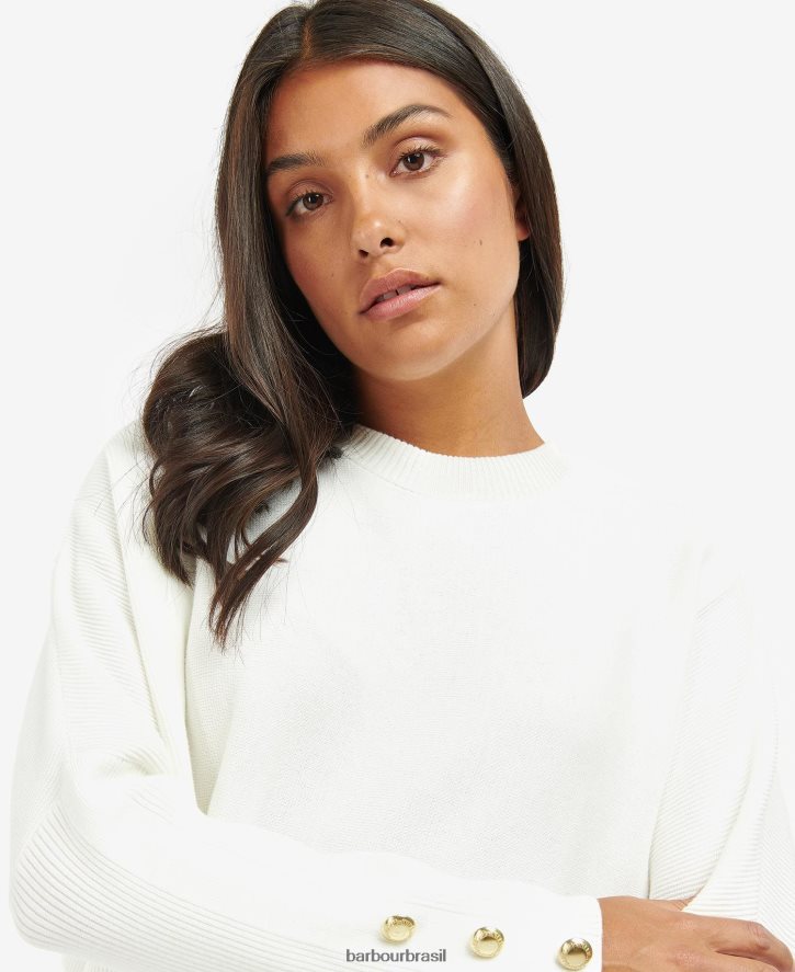 roupas Barbour saltador kubicano meia-noite verde mulheres NH44421964