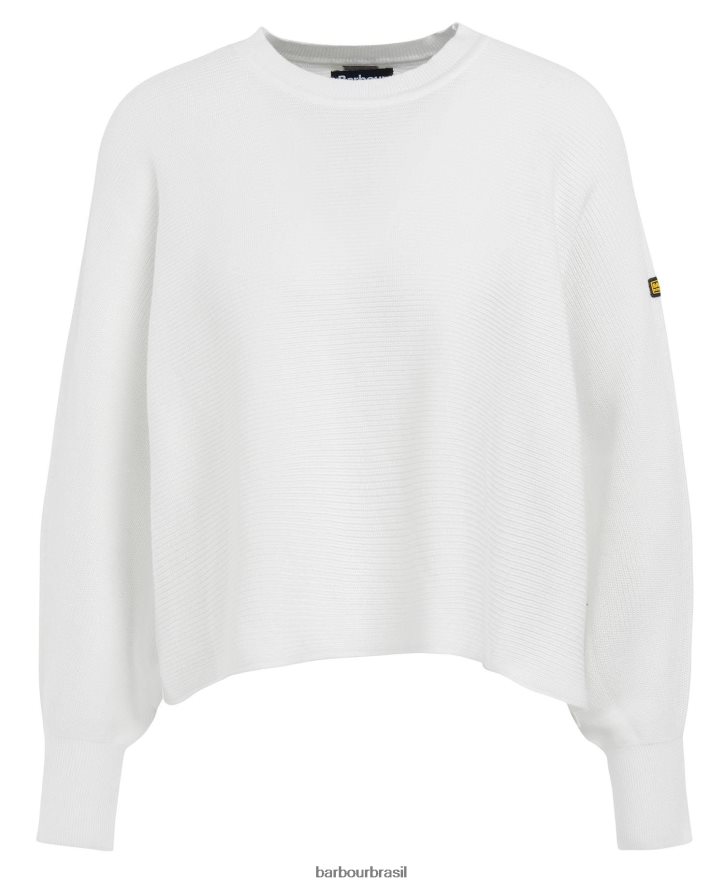 roupas Barbour saltador sanderson coral atômico mulheres NH44421965