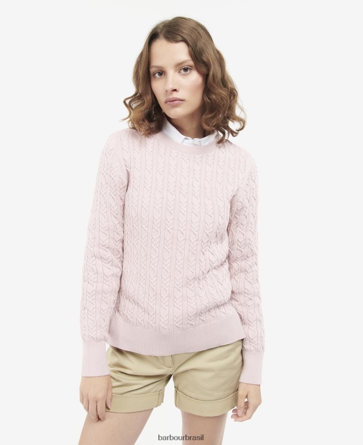 roupas Barbour suéter hampton marinha mulheres NH44421977