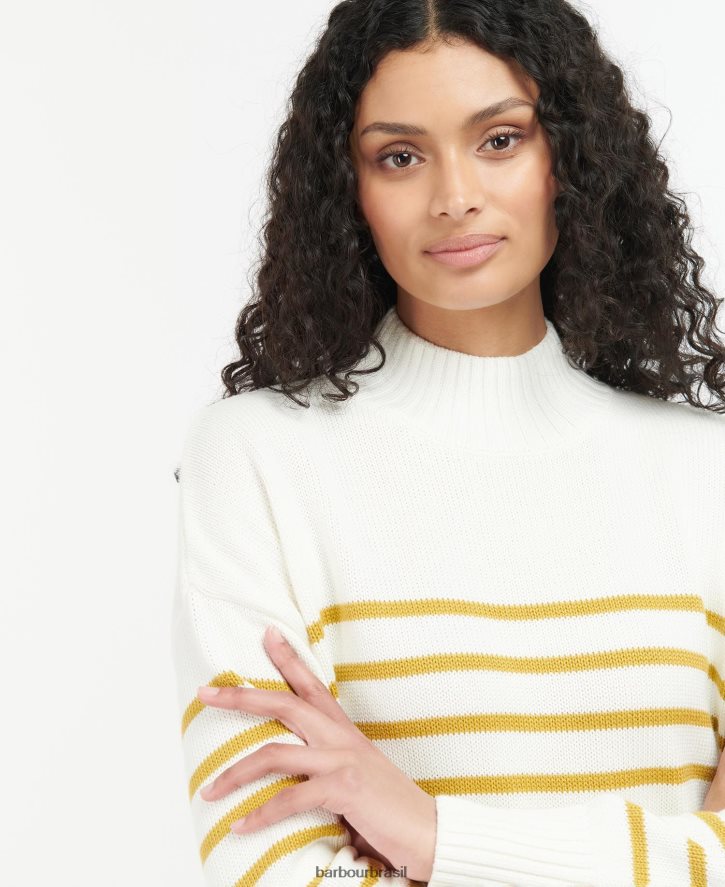roupas Barbour tricô shelly nuvem mulheres NH44421984