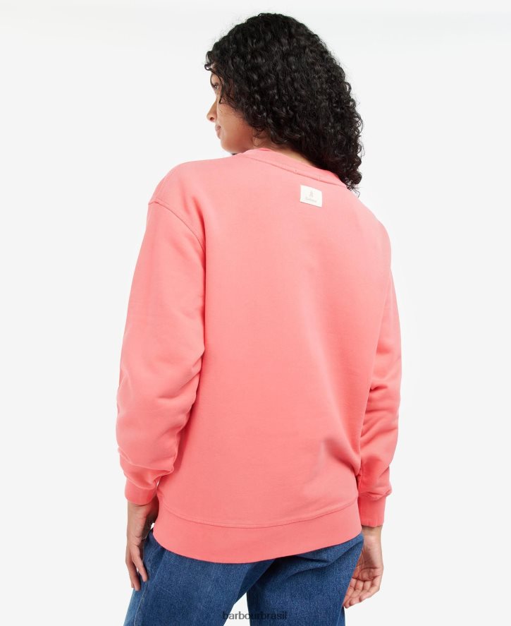 roupas Barbour camisola de Northumberland marinho clássico mulheres NH44421994